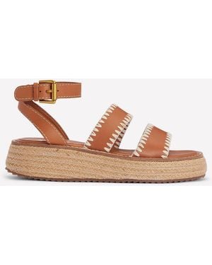 Boden Chunky Flatform Sandals - Pink