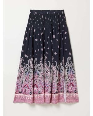 FatFace Fatface Harper Midi Skirt - Multicolor