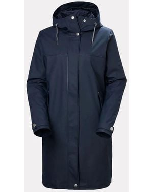 Helly Hansen Moss Insulated Pu Coat - Blue