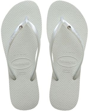 Havaianas Crystal Sw Ii Sandals - White