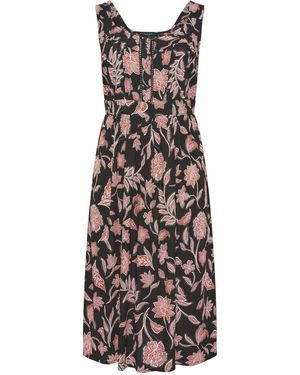 Evans Print Sundress - White