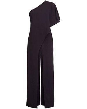 Adrianna Papell One Shoulder Jumpsuit - Blue