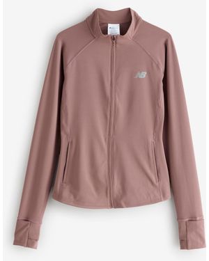 New Balance Harmony Full Zip Running Jacket - Pink