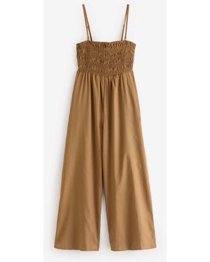 Next Gesmokter Bandeau-Overalleu 52 (Uk 24) - Natur
