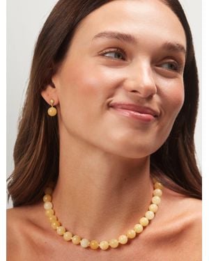 Anni Lu Ball Necklace - Brown