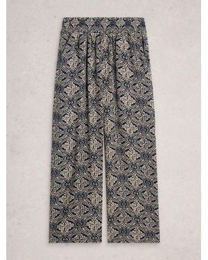 White Stuff Shelly Blend Culottes - Gray