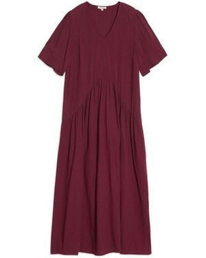 Albaray Cheesecloth Dress - Purple