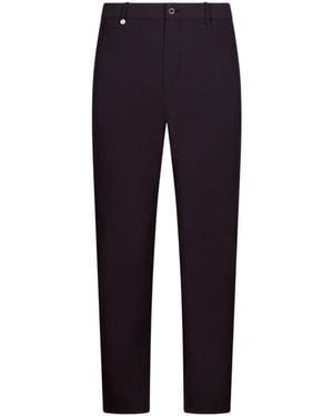 Golfino Birdie Light Techno Stretch Flat Front Golf Pants - Blue
