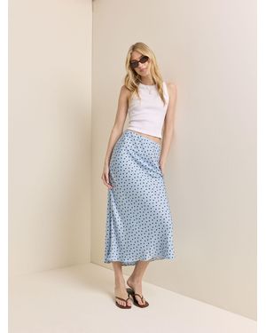 Nobody's Child Nobodys Child Alana Below Knee Skirt - Blue