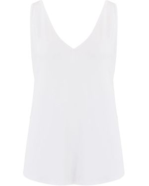 Pour Moi The Off Duty Sophie Vest Top - White