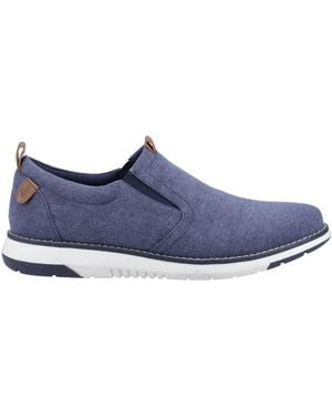 Hush Puppies Benny Slip On Shoes - Blue