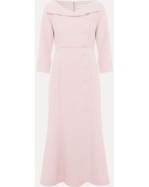 Phase Eight Sienna Tux Dress - Pink
