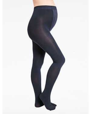 Jojo Maman Bébé 60 Denier Ultimate Maternity Support Tights - Blue