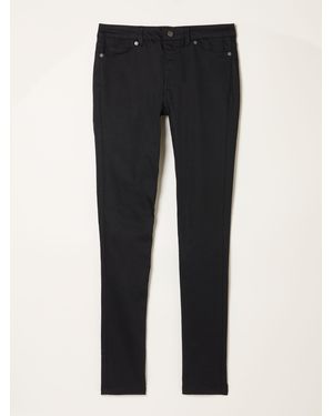 FatFace Five Pocket Skinny Trouser - Black