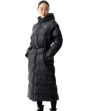 HUNTER Hutchison Sonic Long Puffer Jacket - Black