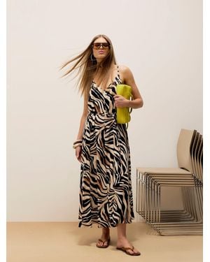 River Island Strappy Trapeze Dress - Multicolor