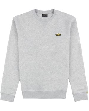 Flyers Classic Fit Crew Neck Sweatshirt - White