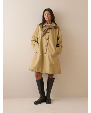 Nobody's Child Nobodys Child Felicia Hooded Swing Trench Jacket - Natural