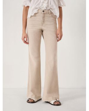 Hush Ela Bootcut Jeans - Natural