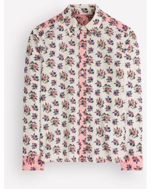 Boden The New Sienna Cotton Shirt - Pink