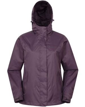 Mountain Warehouse Plum Torrent Lightweight Waterproof Jacket - Purple
