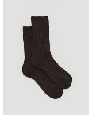 Hush Murica Wool Blend Socks - Black