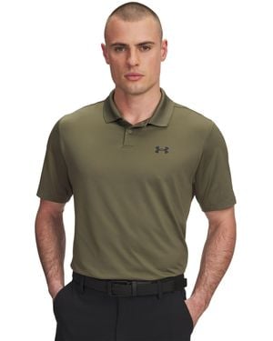 Under Armour Matchplay Short Sleeve Polo Shirt - Green
