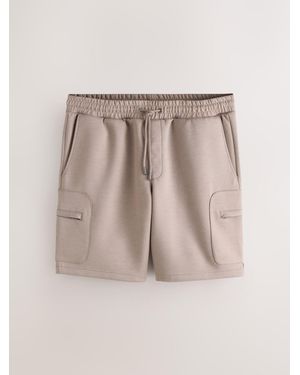 Next Jersey 7 Inch Cargo Shorts - Natural