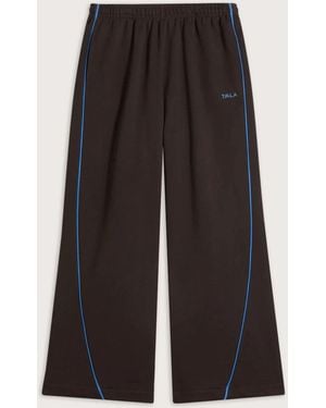 Tala Multiway Wide Leg Sweatpants - Black