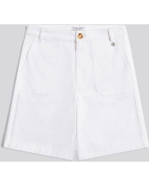 U.S. POLO ASSN. U. S. Polo Assn U. S. Polo Assn Longline Chino Shorts - White