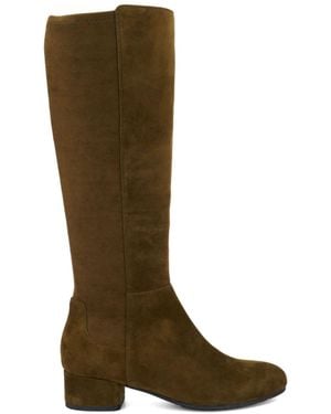Dune Standard Fit Tayla Smart Stretch High Leg Boots - Green