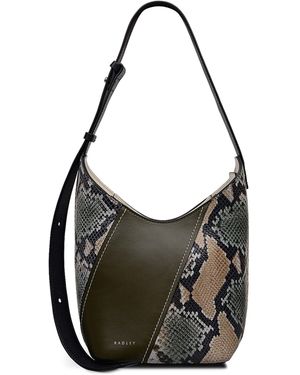 Radley Beaton Close Patchwork Cross Body Bag - Black