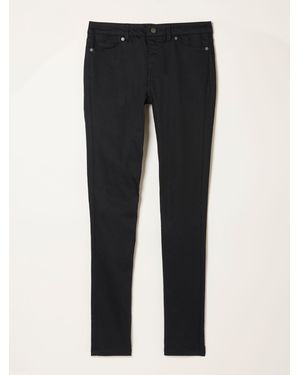 FatFace Fatface Hayle Denim Petite Five Pocket Jeggings - Black