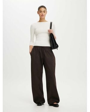 Cotton On Close Knit Boat Neck Cardigans - White