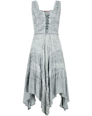 Joe Browns Evie Jacquard And Embroidered Dress - Blau