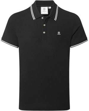 TOG24 Biston Pique Polo Shirt - Black
