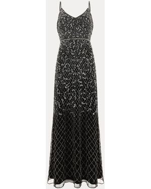 Phase Eight Alexia Sequin Dress - White