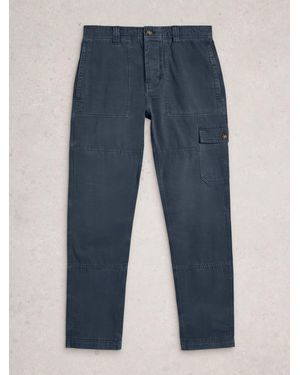 White Stuff Kemble Cargo Pants - Blue