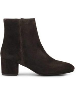 Jones Bootmaker Jones Bootmaker Kylee Smart Leather Zip Up Ankle Boots - Black