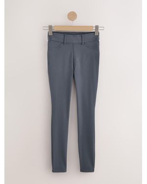 Next Jersey Denim Leggings - Gray