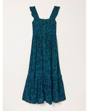 FatFace Fatface Midi Kleid - Blau