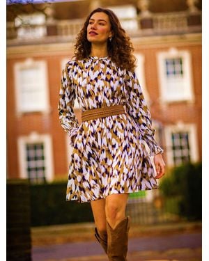 Brakeburn Hunter Dress - Brown