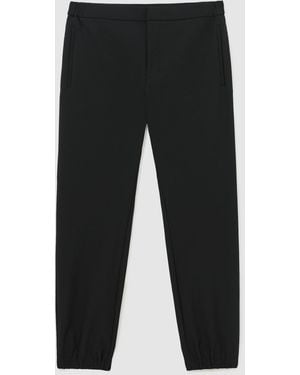 Reiss Divide Pants Technical Stretch Tapered Pants - Black