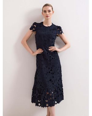 Phase Eight Leilani Lace Dress - Blue