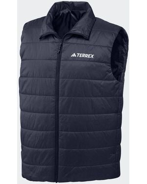 adidas Originals Adidas Essentials Climawarm Padded Vest - Blue