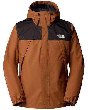 The North Face Antora Waterproof Jacket - Brown