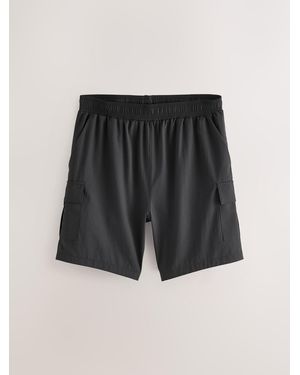 Next Active Cargo Gym Training Shorts - Black