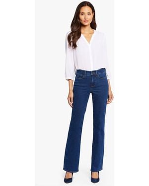 NYDJ Blake High Rise Slim Flare - Blue