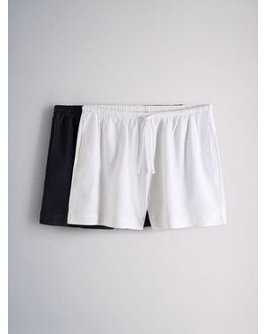 The Set Shorts With Linen - Multicolor
