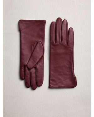Next Leather Gloves - Red